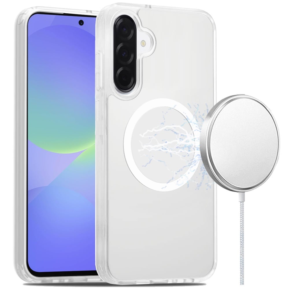 For Samsung Galaxy A37 / A36 [Magnetic Circle] Smooth Safe Matte Feel Hybrid Case