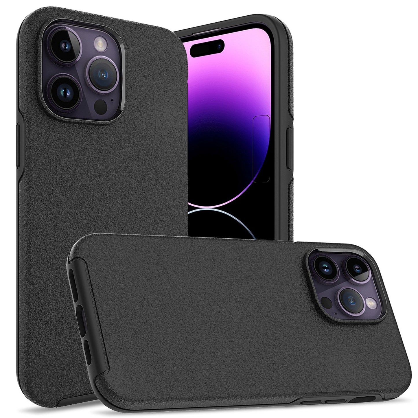 For Samsung S23 Fused Thick Ultra Shockproof Hybrid Case Cover - Black Samsung Galaxy s23 Black