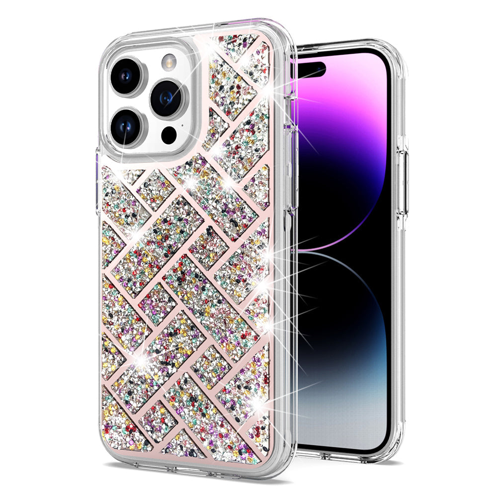 For Motorola Moto G 5G (2023) Bling Hybrid Case Cover - C Motorola Moto G 5G (2023) C
