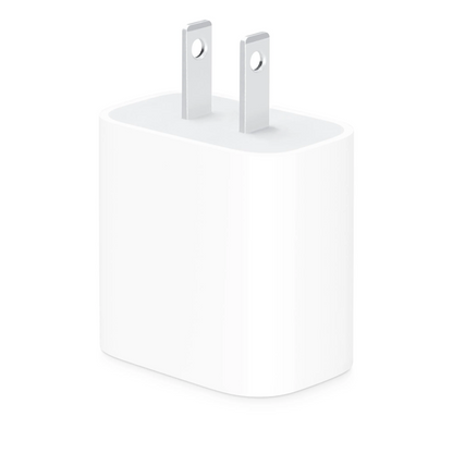 BULK PD 20W Wall Fast Charger Type USB C Surge Protected Chip - White Universal White