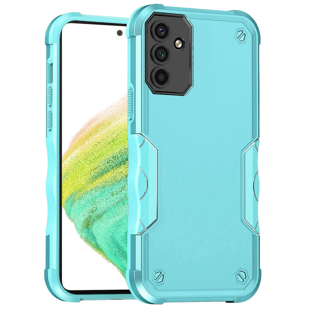 For Samsung A54 Exquisite Tough Shockproof Hybrid Case Cover - Teal Samsung Galaxy A54 5G Teal