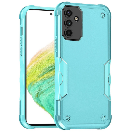 For Samsung A54 Exquisite Tough Shockproof Hybrid Case Cover - Teal Samsung Galaxy A54 5G Teal