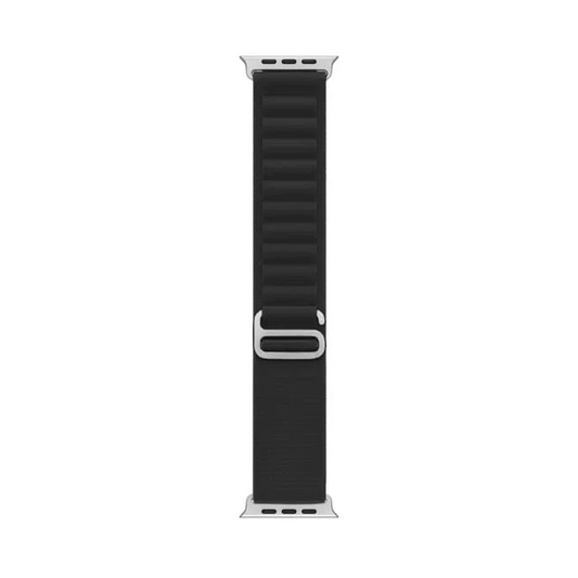 Alpine Loop Band for Apple Watch Size 42/44/45/49mm - Black Apple Watch Size 42/44/45/49mm Black